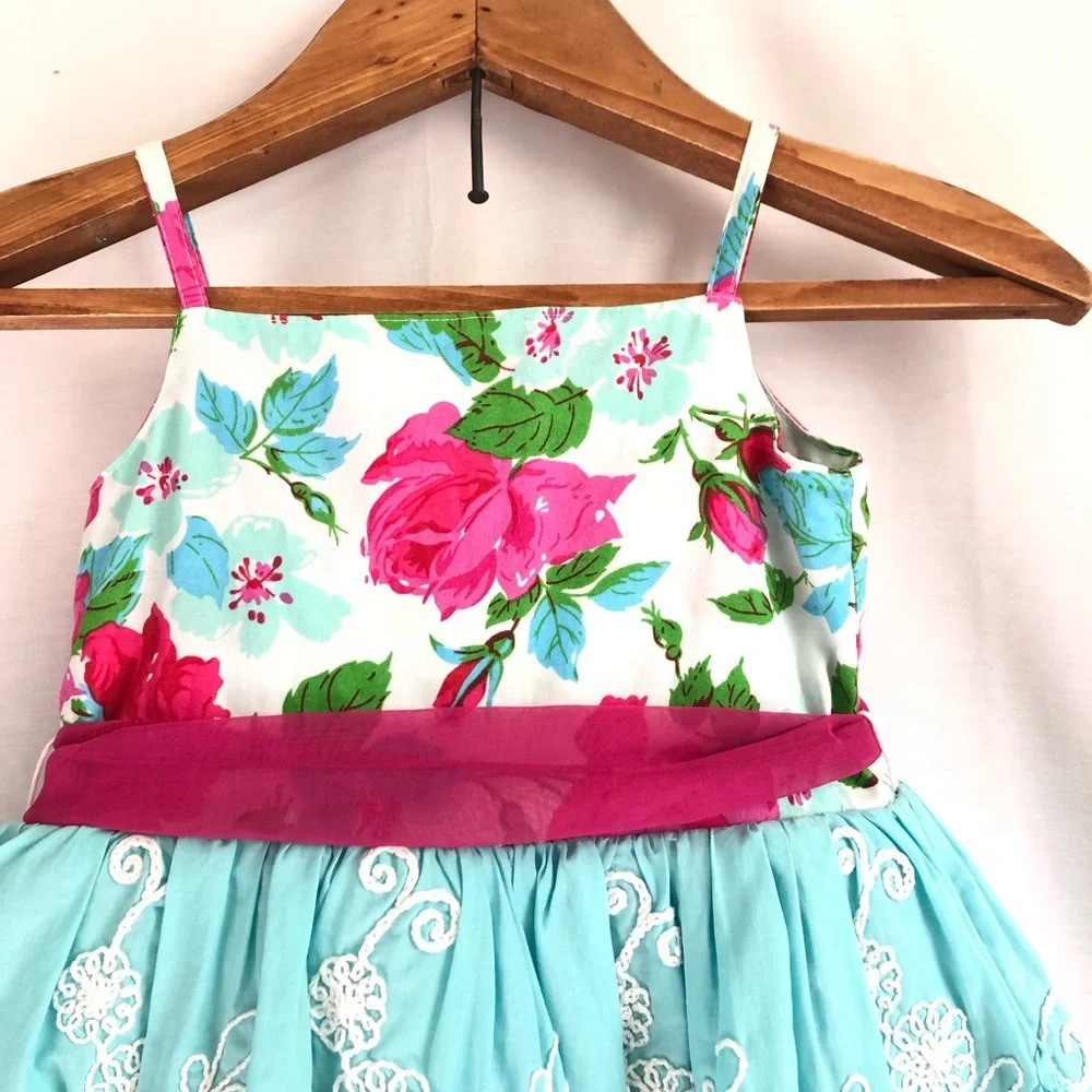 {Mabel & Moxie} whimsical floral dress